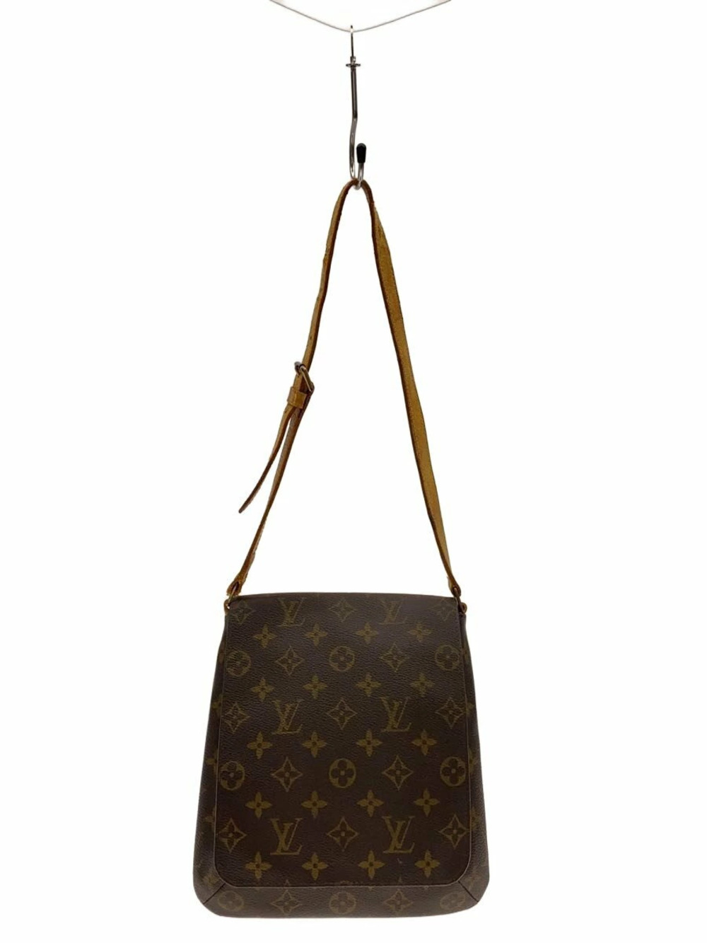 LOUIS VUITTON Musette Salsa Monogram Canvas Short Shoulder Bag Brown All over